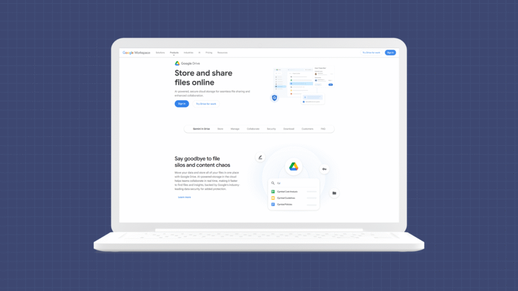 google drive desktop untuk laptop